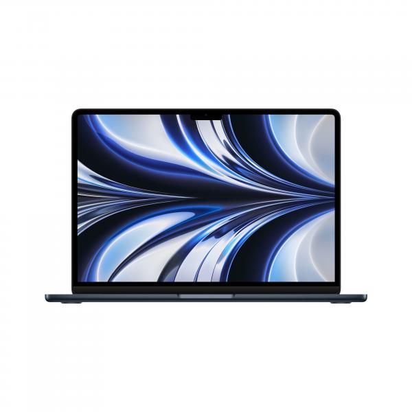 PC Notebook Nuovo NOTEBOOK APPLE MACBOOK AIR 13.6" CHIP M2 CPU 8-CORE E GPU 10-CORE RAM 8GB-SSD 512GB-OS MIDNIGHT (MLY43T/A) - Disponibile in 3-4 giorni lavorativi