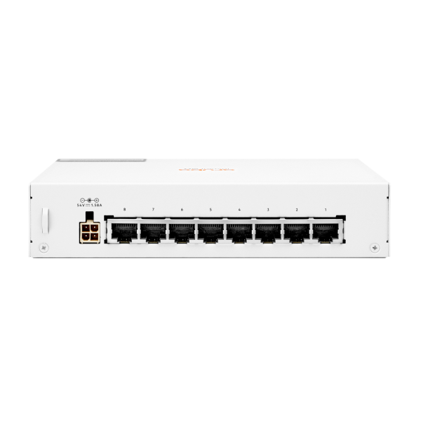 HPE SWITCH ARUBA INSTANT ON R8R46A 1430 UNMANAGED 8 PORTE 10X100X1000 CLASS4 POE 64W - Disponibile in 3-4 giorni lavorativi