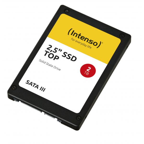 INTENSO 3812470 SSD INTERNO 2.000GB 2.5" TOP SATA III 6 GBIT/S BLACK - Disponibile in 3-4 giorni lavorativi