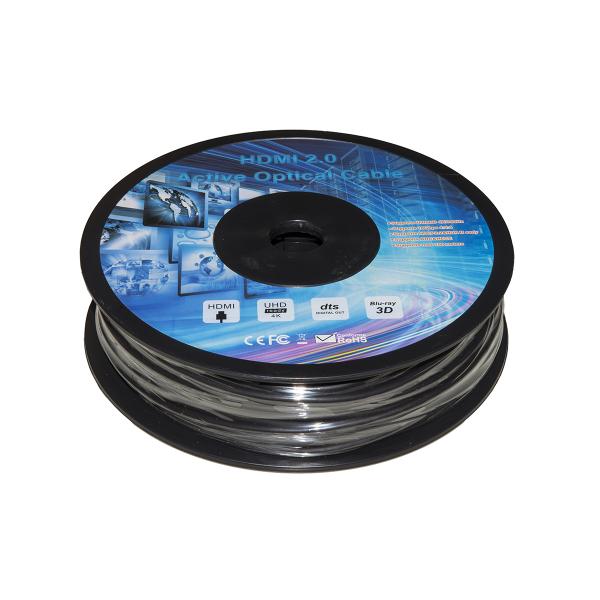 LINK cavo fibra ottica aoc hdmi 2.0, hdcp, arc, edid 4k@60hz@4:4:4 ibrido mt 30 - Disponibile in 3-4 giorni lavorativi