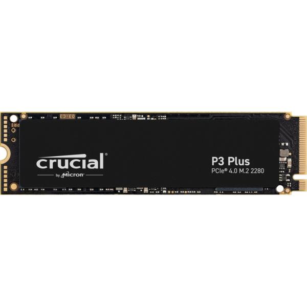 Crucial P3 Plus - SSD - 1 TB - interno - M.2 2280 - PCIe 4.0 (NVMe) - Disponibile in 3-4 giorni lavorativi Crucial