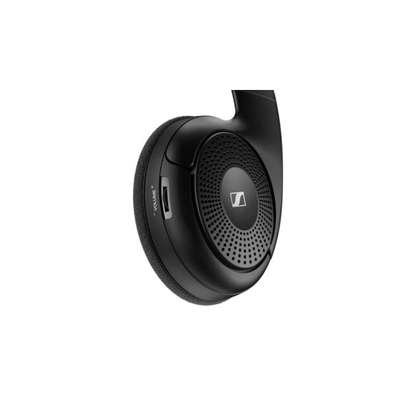 Sennheiser RS 120-W Cuffie Wireless A Padiglione TV Bluetooth Base di ricarica Nero - Disponibile in 6-7 giorni lavorativi