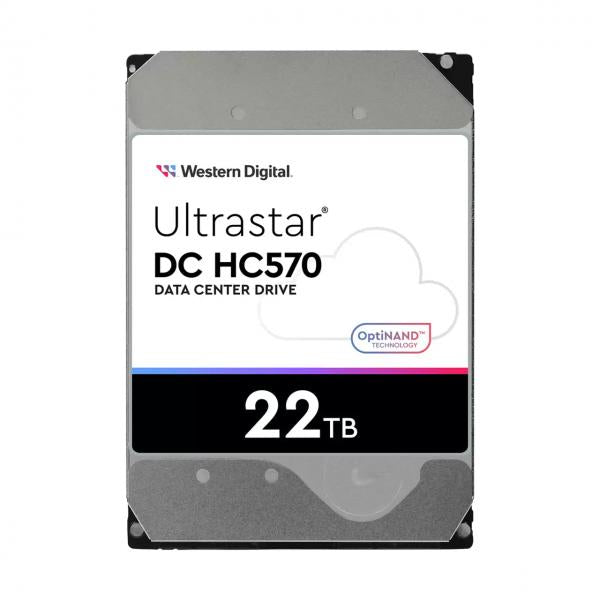 Western Digital Ultrastar DC HC570 3.5" 22000 GB Serial ATA III - Disponibile in 6-7 giorni lavorativi