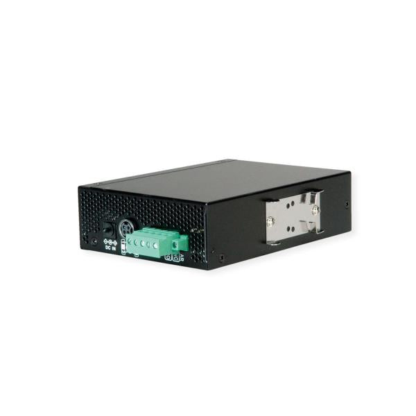 ROLINE 21.13.1135 convertitore multimediale di rete 1000 Mbit/s Modalità multipla Nero - Disponibile in 6-7 giorni lavorativi