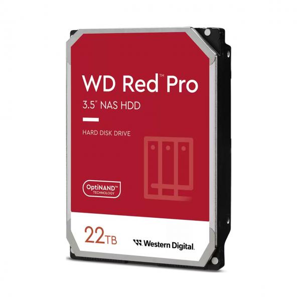 Western Digital Red Pro 3.5" 22000 GB Serial ATA III - Disponibile in 6-7 giorni lavorativi