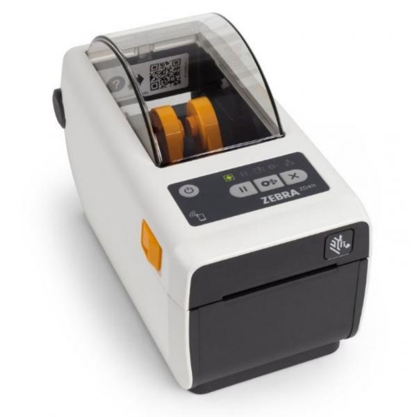 Zebra ZD411 stampante per etichette (CD) Termica diretta 203 x 203 DPI 152 mm/s Con cavo e senza cavo Collegamento ethernet LAN Bluetooth - Disponibile in 6-7 giorni lavorativi