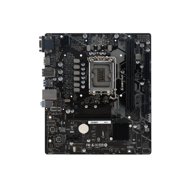 MB BIOSTAR H610MHP LGA1700 (ALDER LAKE) 2DDR4 VGA+HDMI PCIE, M.2 MATX - Disponibile in 3-4 giorni lavorativi