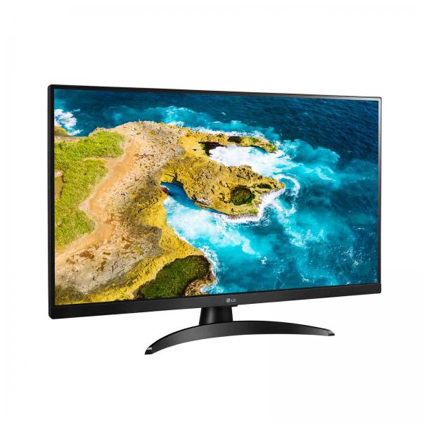 Smart TV LG 27TQ615S-PZ, Schermo 27" Full HD IPS, Sistema Operativo SMART webOS, Nero - Disponibile in 2-4 giorni lavorativi
