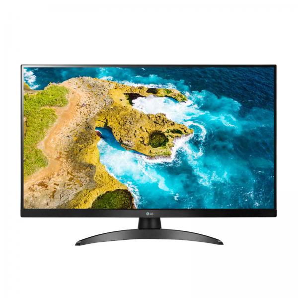 Smart TV LG 27TQ615S-PZ, Schermo 27" Full HD IPS, Sistema Operativo SMART webOS, Nero - Disponibile in 2-4 giorni lavorativi
