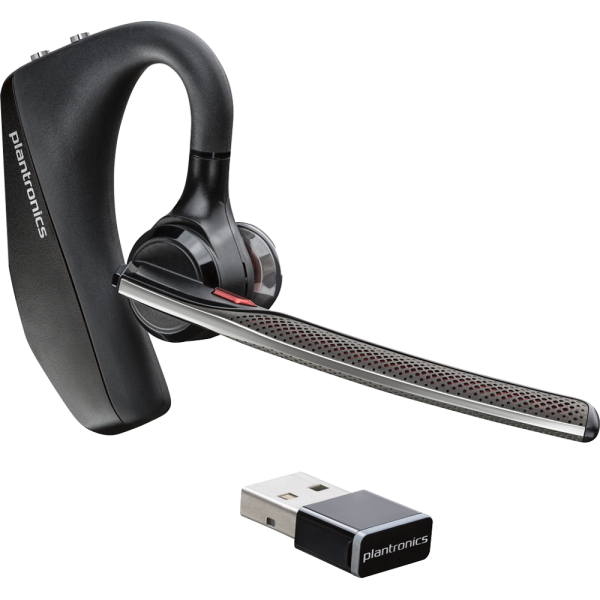 POLY Voyager 5200 Auricolare Wireless A clip Car/Home office Bluetooth Base di ricarica Nero - Disponibile in 6-7 giorni lavorativi