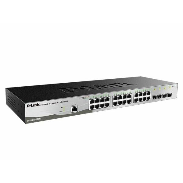D-LINK SWITCH 24-PORT 10/100/1000BASE-T + 4 SFP PO D-LINK SWITCH 24-PORT 10/100/1000BASE-T + 4 SFP P - Disponibile in 3-4 giorni lavorativi