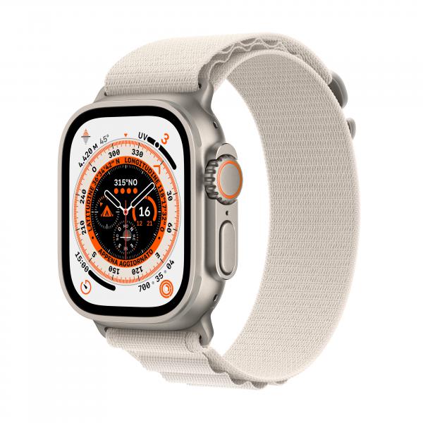 Apple Watch Ultra OLED 49 mm 4G Metallico GPS (satellitare) - Disponibile in 6-7 giorni lavorativi