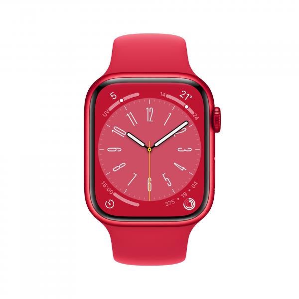 Apple Watch Series 8 OLED 45 mm 4G Rosso GPS (satellitare) - Disponibile in 6-7 giorni lavorativi