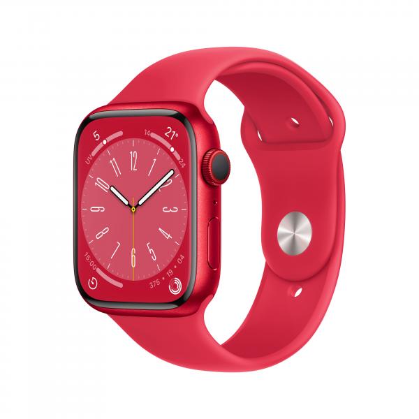 Apple Watch Series 8 OLED 45 mm 4G Rosso GPS (satellitare) - Disponibile in 6-7 giorni lavorativi