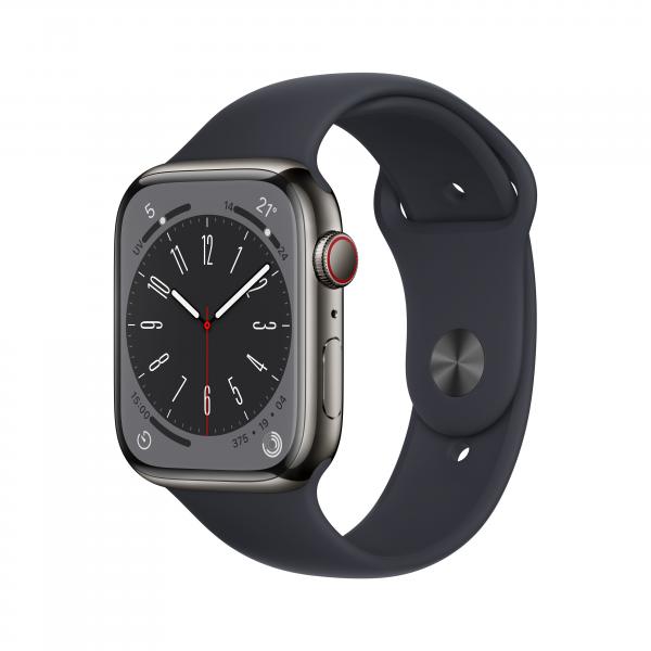 Apple Watch Series 8 OLED 45 mm 4G Grafite GPS (satellitare) - Disponibile in 6-7 giorni lavorativi