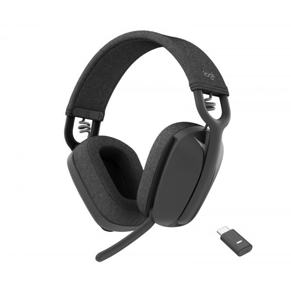 Logitech Zone Vibe Auricolare Wireless A Padiglione Musica e Chiamate Bluetooth Grafite - Disponibile in 6-7 giorni lavorativi