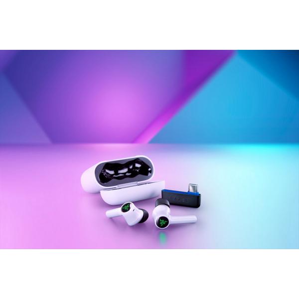 Razer Hammerhead HyperSpeed Cuffie Wireless In-ear Giocare Bluetooth Bianco - Disponibile in 6-7 giorni lavorativi