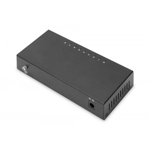 Digitus DN80069 Switch a 8 Porte 10-100 Mbps Fast Ethernet Non Gestito - Disponibile in 3-4 giorni lavorativi