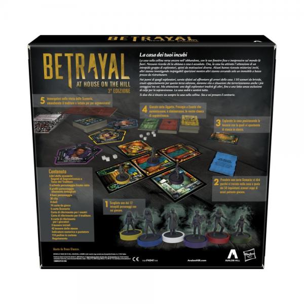 Gioco da tavolo HASBRO BETRAYAL AT HOUSE ON THE HILL - Disponibile in 2/3 giorni lavorativi