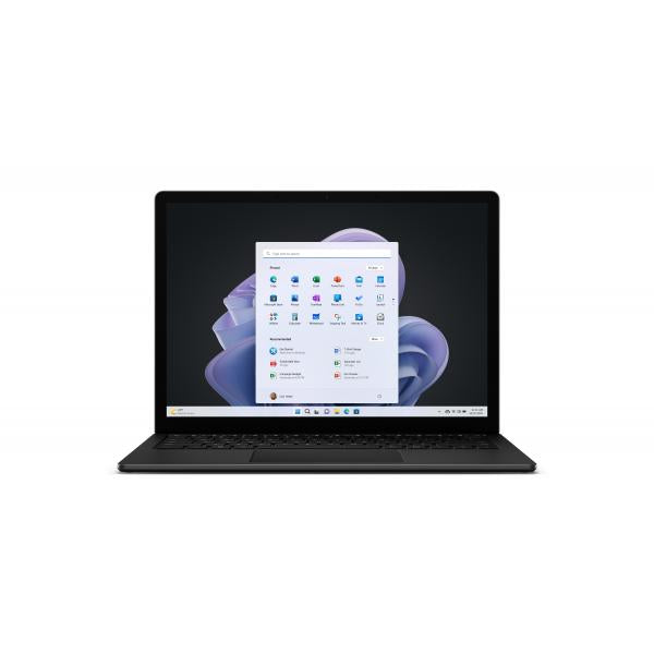 Microsoft Surface Laptop 5 i7-1265U Computer portatile 34,3 cm (13.5") Touch screen Intel Core i7 16 GB LPDDR5x-SDRAM 256 GB SSD Wi-Fi 6 (802.11ax) Windows 11 Pro Nero - Disponibile in 6-7 giorni lavorativi