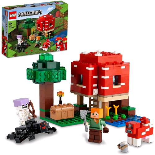 Lego 21179 La Casa dei Funghi - Disponibile in 3-4 giorni lavorativi