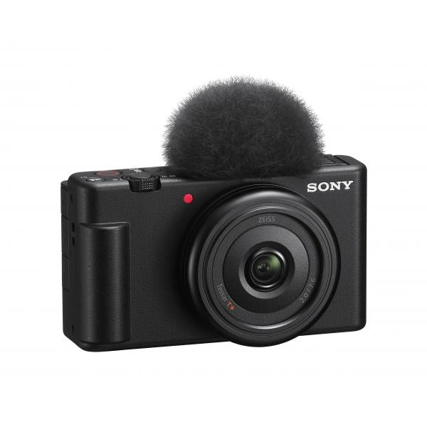 Sony Vlog camera ZV-1F di Fotocamera digitale (schermo orientabile, video in 4K, slow motion, funzionalità per vlog) - Nera - Disponibile in 6-7 giorni lavorativi