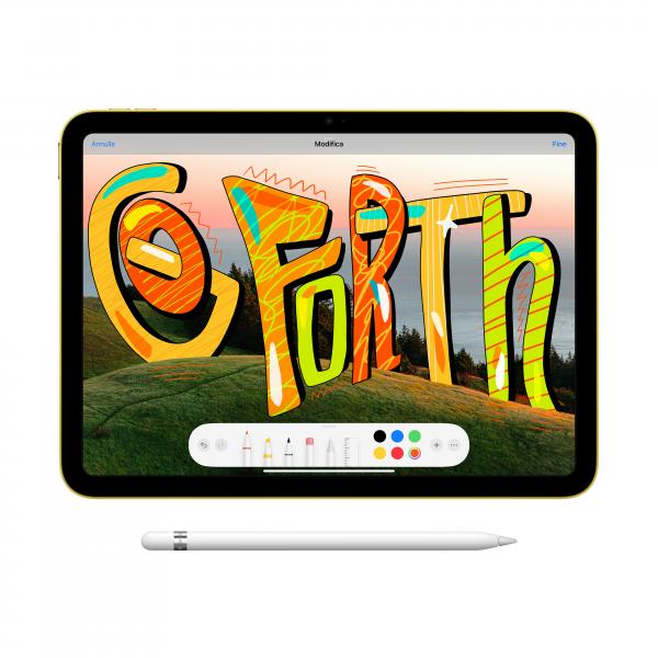 Apple iPad 256 GB 27,7 cm (10.9") Wi-Fi 6 (802.11ax) iPadOS 16 Argento - Disponibile in 6-7 giorni lavorativi