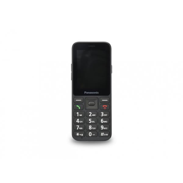 CELLULARE PANASONIC KX-TU250EXBN 2.4" DUAL SIM EASY PHONE 4G BLACK - Disponibile in 3-4 giorni lavorativi