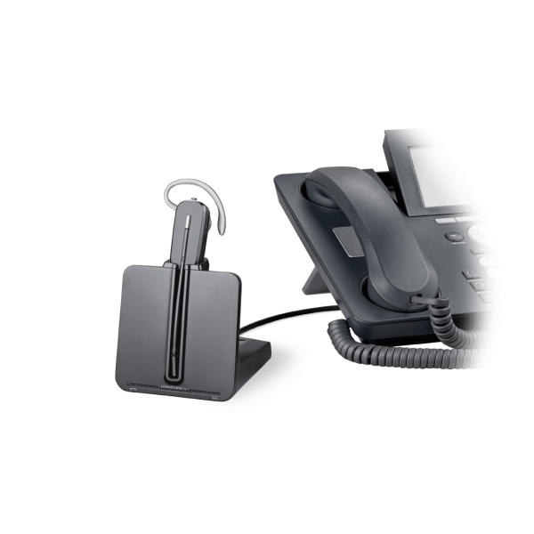 POLY CS540/A Auricolare Wireless A clip Ufficio Nero - Disponibile in 6-7 giorni lavorativi