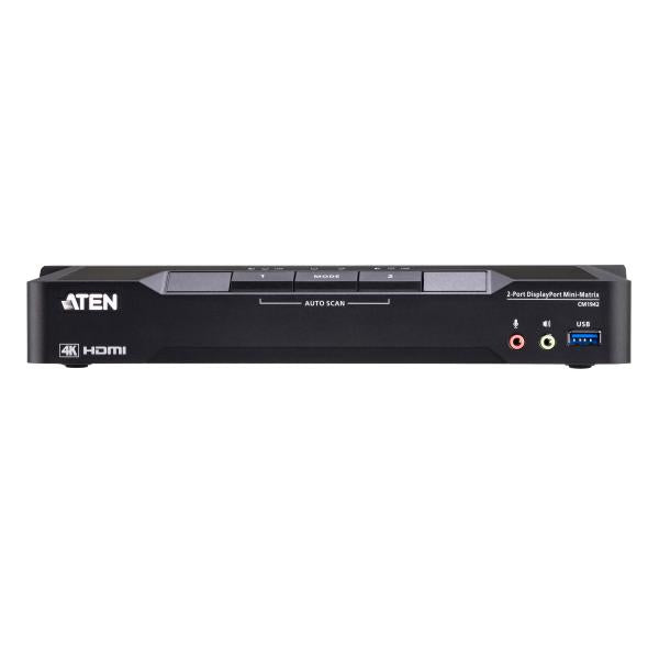 ATEN CM1942 switch per keyboard-video-mouse (kvm) Nero - Disponibile in 6-7 giorni lavorativi