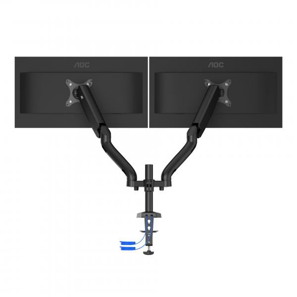 AOC AD110DX supporto da tavolo per Tv a schermo piatto 80 cm (31.5") Occhiello Nero - Disponibile in 6-7 giorni lavorativi