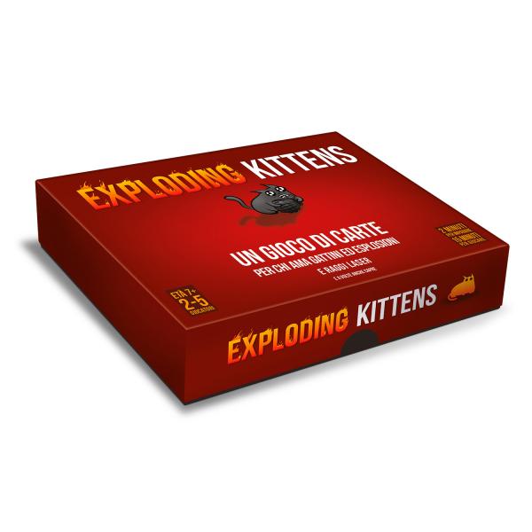 Gioco da tavolo ASMODEE - Exploding Kittens - Disponibile in 2/3 giorni lavorativi
