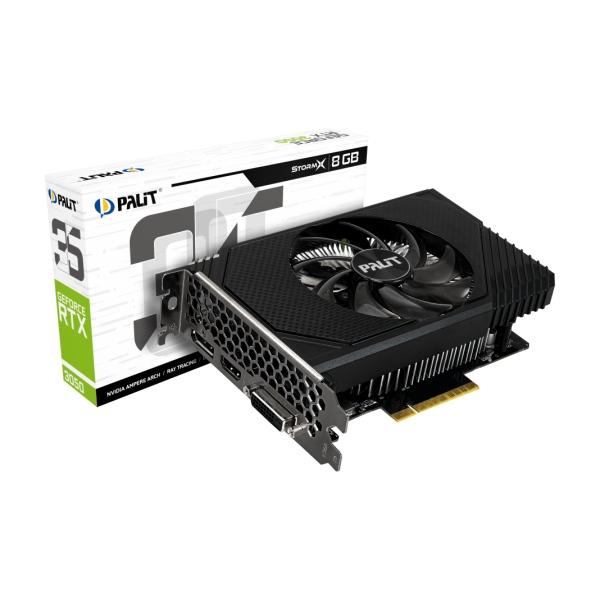 Palit GeForce RTX 3050 StormX NVIDIA 8 GB GDDR6 - Disponibile in 6-7 giorni lavorativi