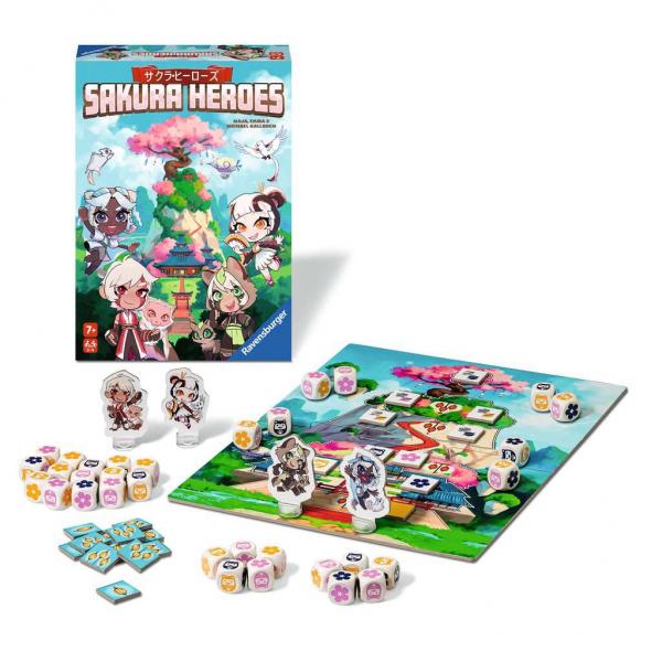 Gioco da tavolo RAVENSBURGER Sakura Heroes - Disponibile in 2/3 giorni lavorativi