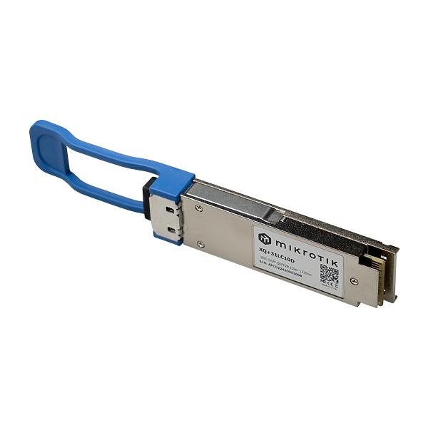Mikrotik XQ+31LC10D modulo del ricetrasmettitore di rete Fibra ottica 100000 Mbit/s QSFP28 1309 nm - Disponibile in 6-7 giorni lavorativi