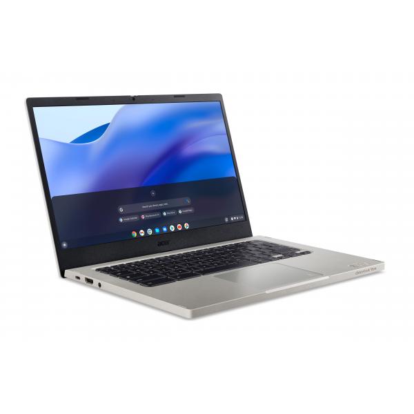 Acer Chromebook CBV514-1H-34JU i3-1215U 35,6 cm (14") Full HD Intel Core i3 8 GB LPDDR4x-SDRAM 128 GB SSD Wi-Fi 6E (802.11ax) ChromeOS Grigio - Disponibile in 6-7 giorni lavorativi