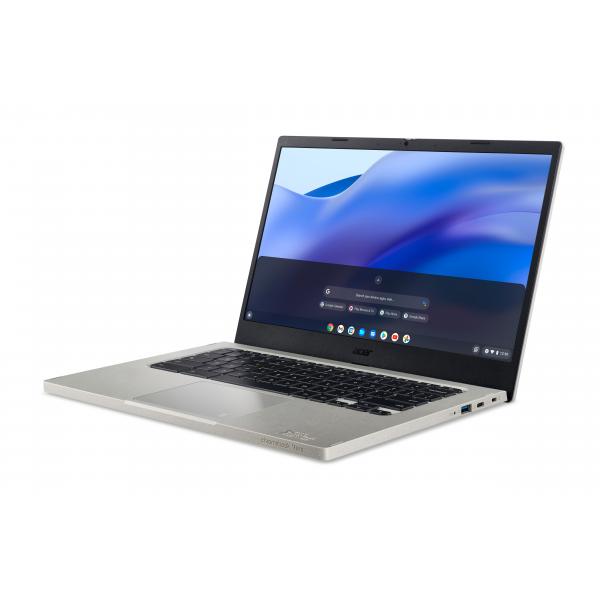 Acer Chromebook CBV514-1H-34JU i3-1215U 35,6 cm (14") Full HD Intel Core i3 8 GB LPDDR4x-SDRAM 128 GB SSD Wi-Fi 6E (802.11ax) ChromeOS Grigio - Disponibile in 6-7 giorni lavorativi