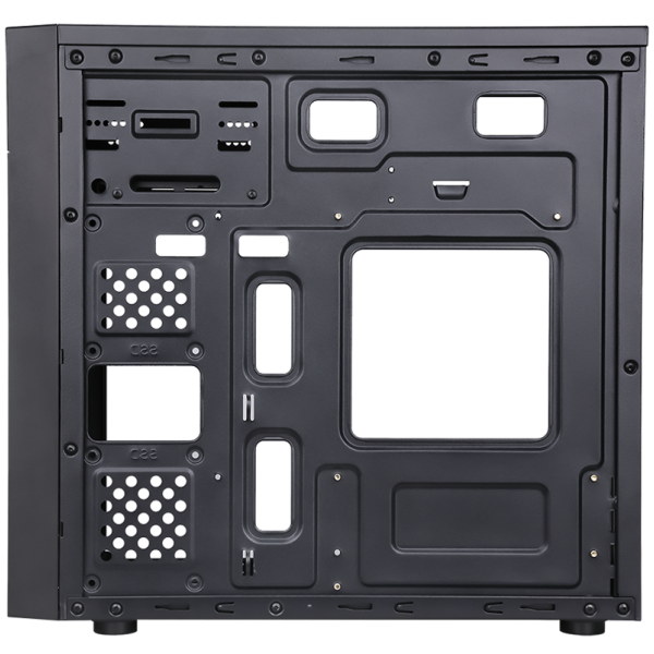 Case THEON - Mini Tower- mATX- PSU 500W- 2xUSB3- Full Black - Disponibile in 3-4 giorni lavorativi