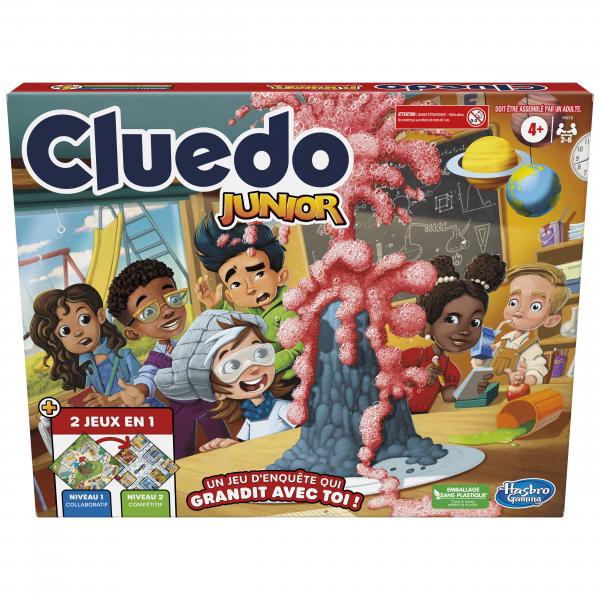 CLUEDO JUNIOR 2 -IN -1 - Junior Board Game - Game Thinking - Disponibile in 3-4 giorni lavorativi