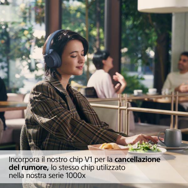 Sony WH-CH720 Auricolare Con cavo e senza cavo A Padiglione Musica e Chiamate USB tipo-C Bluetooth Blu - Disponibile in 6-7 giorni lavorativi