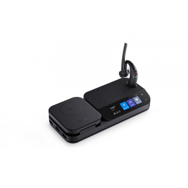 Yealink BH71-WORKSTATION cuffia e auricolare Wireless In-ear Ufficio Bluetooth Base di ricarica Nero - Disponibile in 6-7 giorni lavorativi