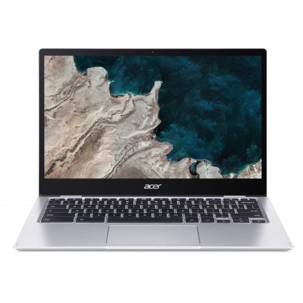Acer Chromebook CP513-1H-S3XM 468 33,8 cm (13.3") Touch screen Full HD Qualcomm Kryo 4 GB LPDDR4x-SDRAM 64 GB Flash Wi-Fi 5 (802.11ac) ChromeOS Argento - Disponibile in 6-7 giorni lavorativi