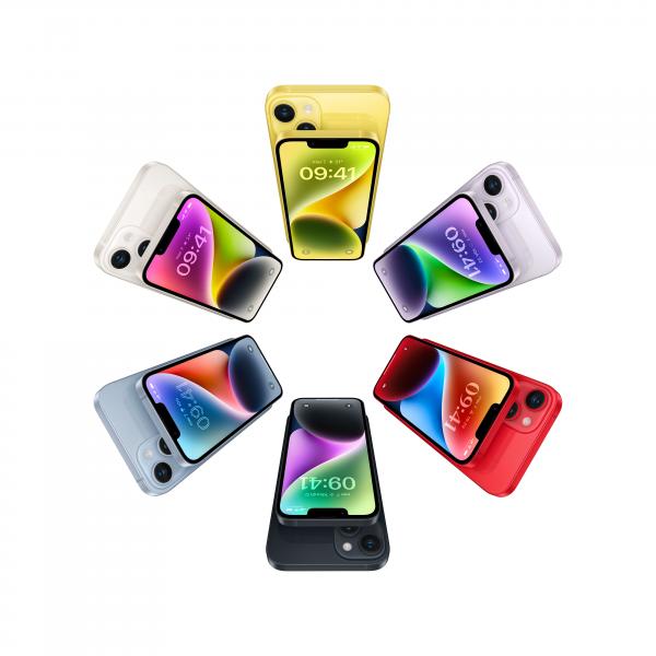 Apple iPhone 14 128GB 6.1" Yellow ITA MR3X3QL/A - Disponibile in 2-3 giorni lavorativi