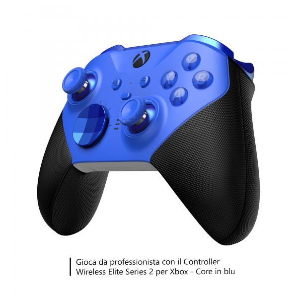 Xbox Series MICROSOFT Xbox Series Controller Wireless Elite Series 2 Core Blue Accessori - Disponibile in 2/3 giorni lavorativi