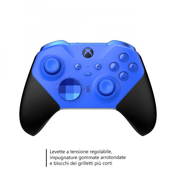 Xbox Series MICROSOFT Xbox Series Controller Wireless Elite Series 2 Core Blue Accessori - Disponibile in 2/3 giorni lavorativi