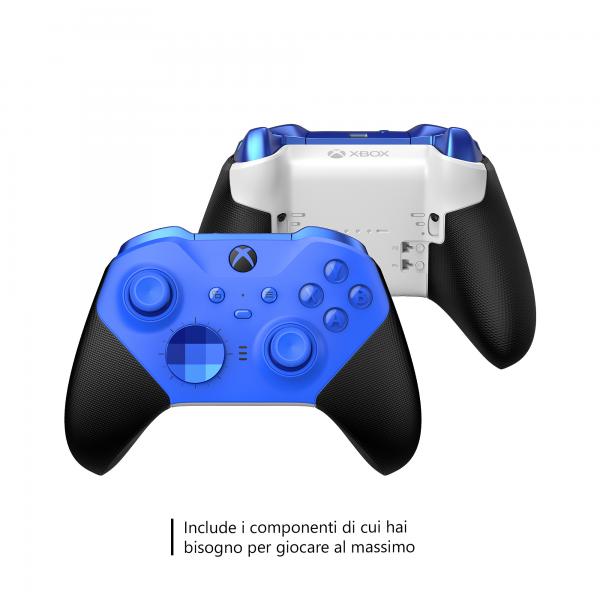 Xbox Series MICROSOFT Xbox Series Controller Wireless Elite Series 2 Core Blue Accessori - Disponibile in 2/3 giorni lavorativi