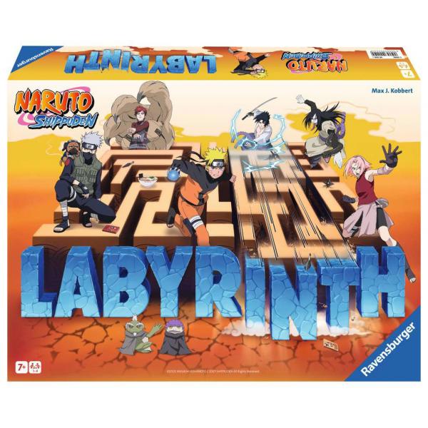 Naruto Labyrinth - giochi da tavolo - Naruto Shippuden - 7 anni - Ravensburger - Disponibile in 3-4 giorni lavorativi