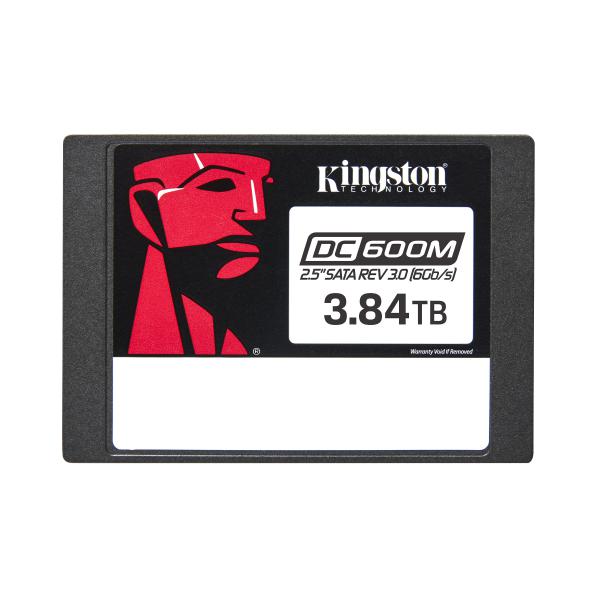 Kingston Technology DC600M 2.5" 3,84 TB Serial ATA III 3D TLC NAND - Disponibile in 6-7 giorni lavorativi