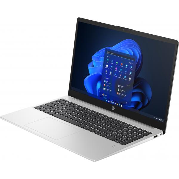 HP 250 G10 Intel Core i3 i3-1315U Computer portatile 39,6 cm (15.6") Full HD 8 GB DDR4-SDRAM 512 GB SSD Wi-Fi 6 (802.11ax) Windows 11 Home Argento - Disponibile in 6-7 giorni lavorativi