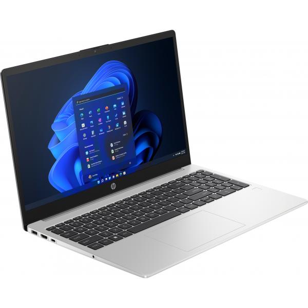 HP 250 G10 Intel Core i3 i3-1315U Computer portatile 39,6 cm (15.6") Full HD 8 GB DDR4-SDRAM 512 GB SSD Wi-Fi 6 (802.11ax) Windows 11 Home Argento - Disponibile in 6-7 giorni lavorativi